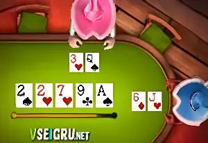 Игра Король Покера: Крупье