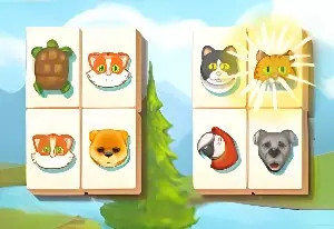 Игра Маджонг с животными онлайн