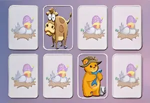 Игра На Память: Запомни Зверюшку