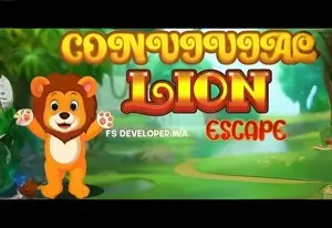 G4K Convivial Lion Escapee