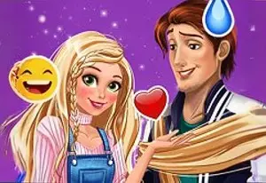 Игра Рапунцель и Флинн Веселятся