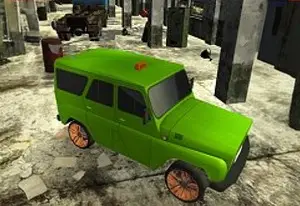 Игра Вождение: Русский Джип УАЗ 4х4