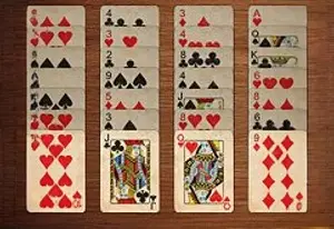 Игра Свободная Ячейка Солитер