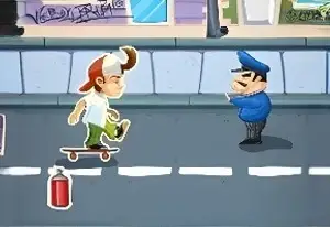 Игра Пижон на Скейте