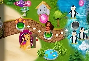 Игра Моана: Милый Зоопарк