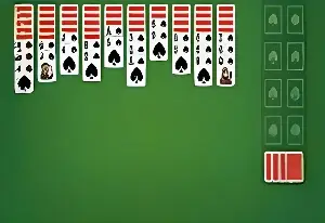 Игра Пасьянс Паук FRVR