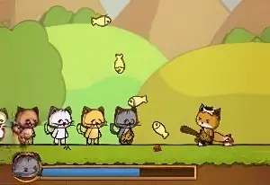 Игра Ударный Отряд Котят 1