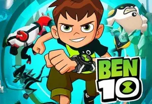 Игра Бен 10 на Полной Скорости