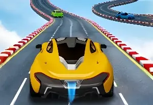 Симулятор сумасшедшего вождения автомобиля 3D