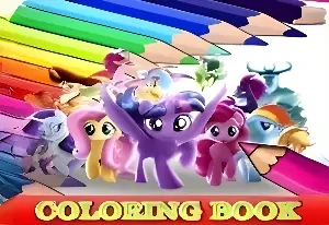 Раскраска для My Little Pony