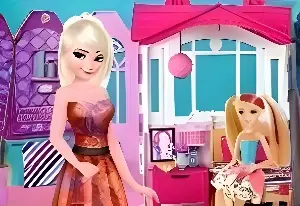Игра Эльза: Люкс Покупки Для Куклы Барби
