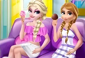 Игра Летняя Одевалка Диснеевских Принцесс