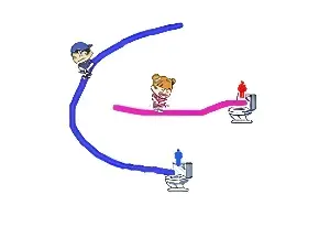 Game Draw a Line to the Toilet online