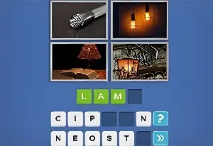 4 Pix Word Quiz