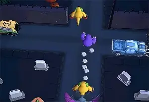 Игра Хэллоуин Монстр Трафик
