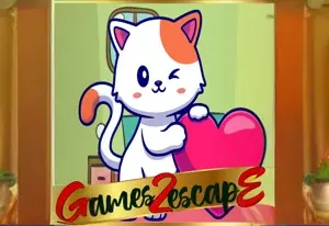 G2E Побег милого кота HTML5e