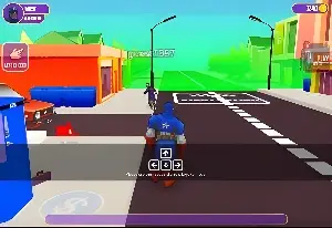 Игра Супергеройская гонка онлайн