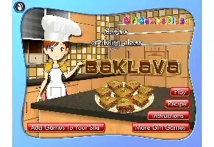 Sara's cooking class Baklava