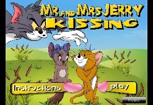 Mr and Mrs Jerry Kissing