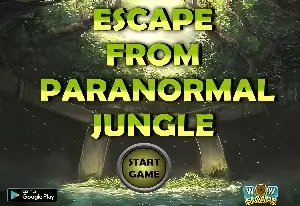 WOW-Побег из паранормальных джунглей HTML5 | 8BGames