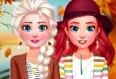 Игра Лучшие Подруги Приветствуют Осенний Образ