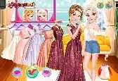 Игра Эльза и Анна Подружки Невесты