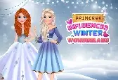 Game Princess Influencer Winter Wonderland
