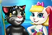 Игра Пляжный Отдых Анжелы и Тома