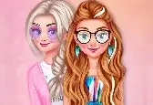 Princesses: Colorful Outfits