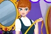 Игра: Анна - дизайнер свадебных платьев для Эльзы, Моаны и Мулан