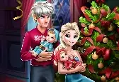 Игра Семейное Рождество Эльзы