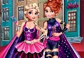 Игра Наряды для принцесс супер героинь онлайн