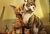 Игра Коты воители пазл 1