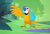 Игра Друг Попугай Раскраска