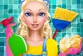 Игра Модная Уборка Кукольного Домика