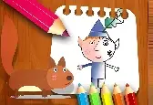 Ben Hollys Coloring Book