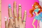 Игра Винкс: Красим Ногти