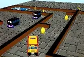 Игра 3D Парковка Школьного Автобуса