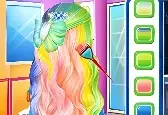 Fashion Rainbow Hairstyles game