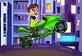Игра Бен 10: гонщик панк онлайн