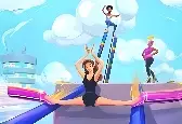 Замечательные высокие каблуки 3D - Веселая и беговая 3D игра