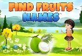Игра Найти фруктовые имена онлайн