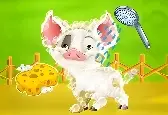 Игра Малышка Тейлор на ферме заботится о животных онлайн