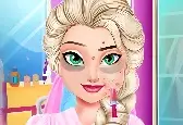 Игра Хирургия Лица для Эльзы
