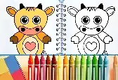 Игра Сборник Раскрасок: Кролики