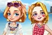 Летние каникулы для девочек в игре Путешествие