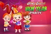 Baby Hazel New Year Party