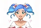 Игра-одевалка для девочек-волшебниц Kawaii