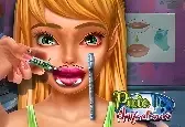 Игра Инъекция для Губ Динь-Динь