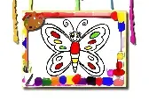 Игра Раскраска Бабочки